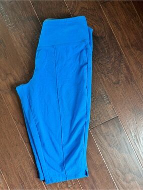 Womens Active Leggings in Bright Blue